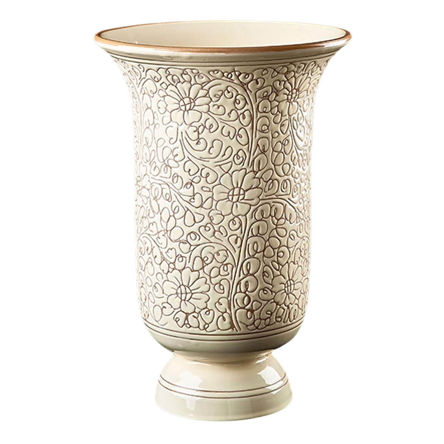 Vaso per fiori - collezione 'Calò non color' - Ceramiche